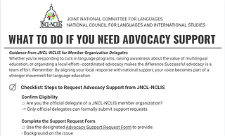 Advocacy Support
